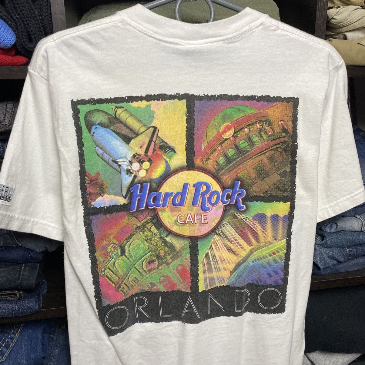 Hard Rock Cafe Vintage Hard Rock Cafe Orlando Graphic Made in USA tee sizeS Size US S / EU 44-46 / 1 - 2 Thumbnail