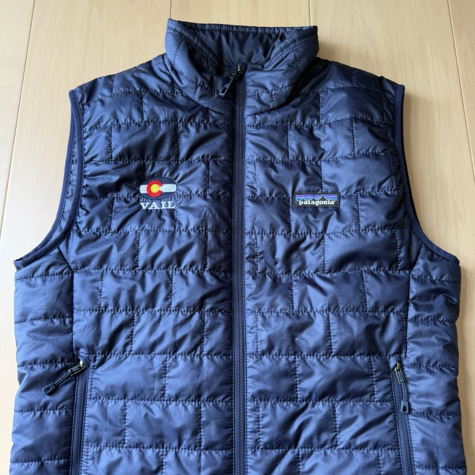 Patagonia Patagonia Nano Puff Vest XS Navy Full Zip Outdoors Insulated Size US XS / EU 42 / 0 - 3 Thumbnail