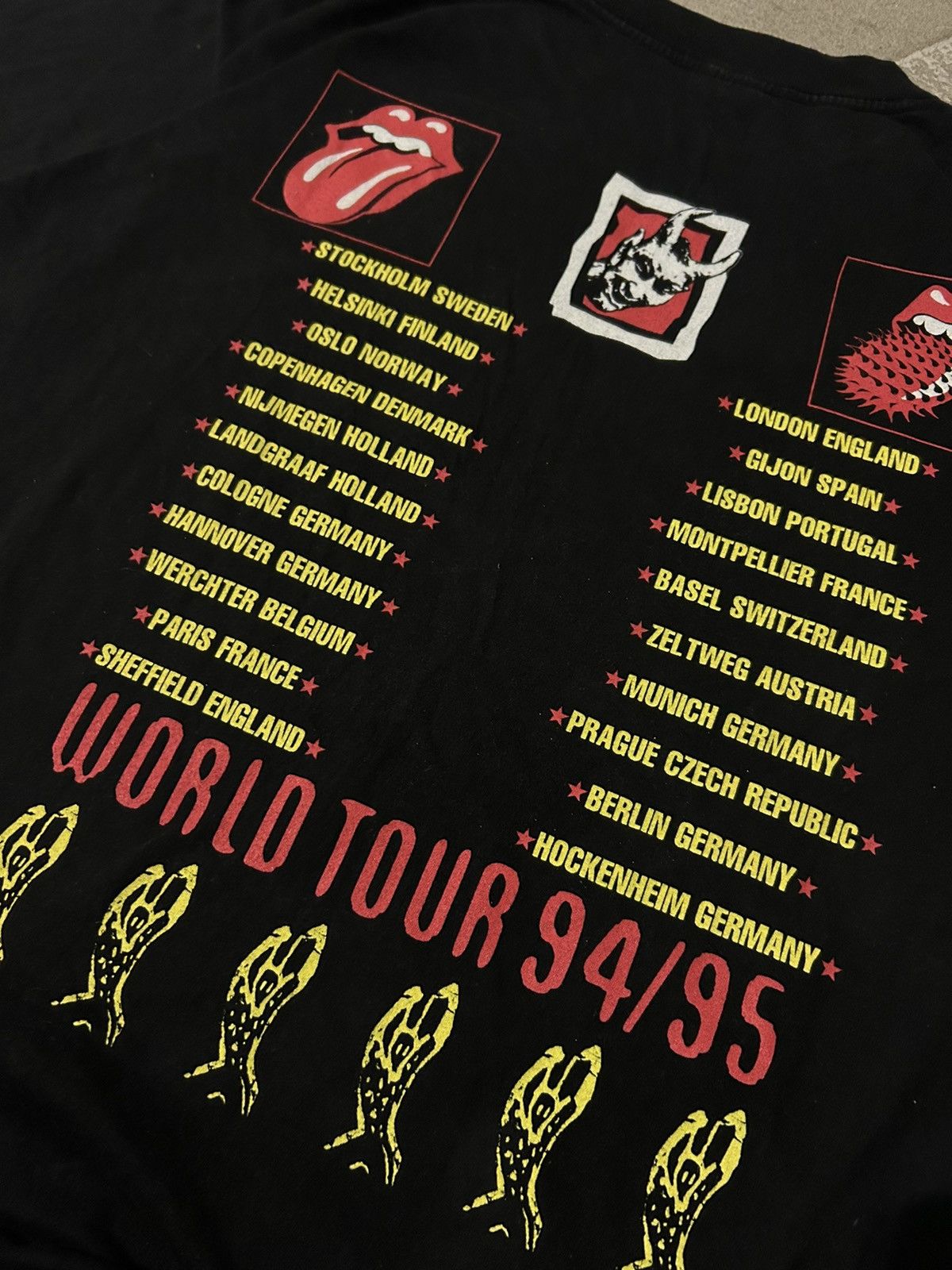 The Rolling Stones × Vintage The Rolling Stones 1994 Tour Vintage L Size US L / EU 52-54 / 3 - 6 Thumbnail