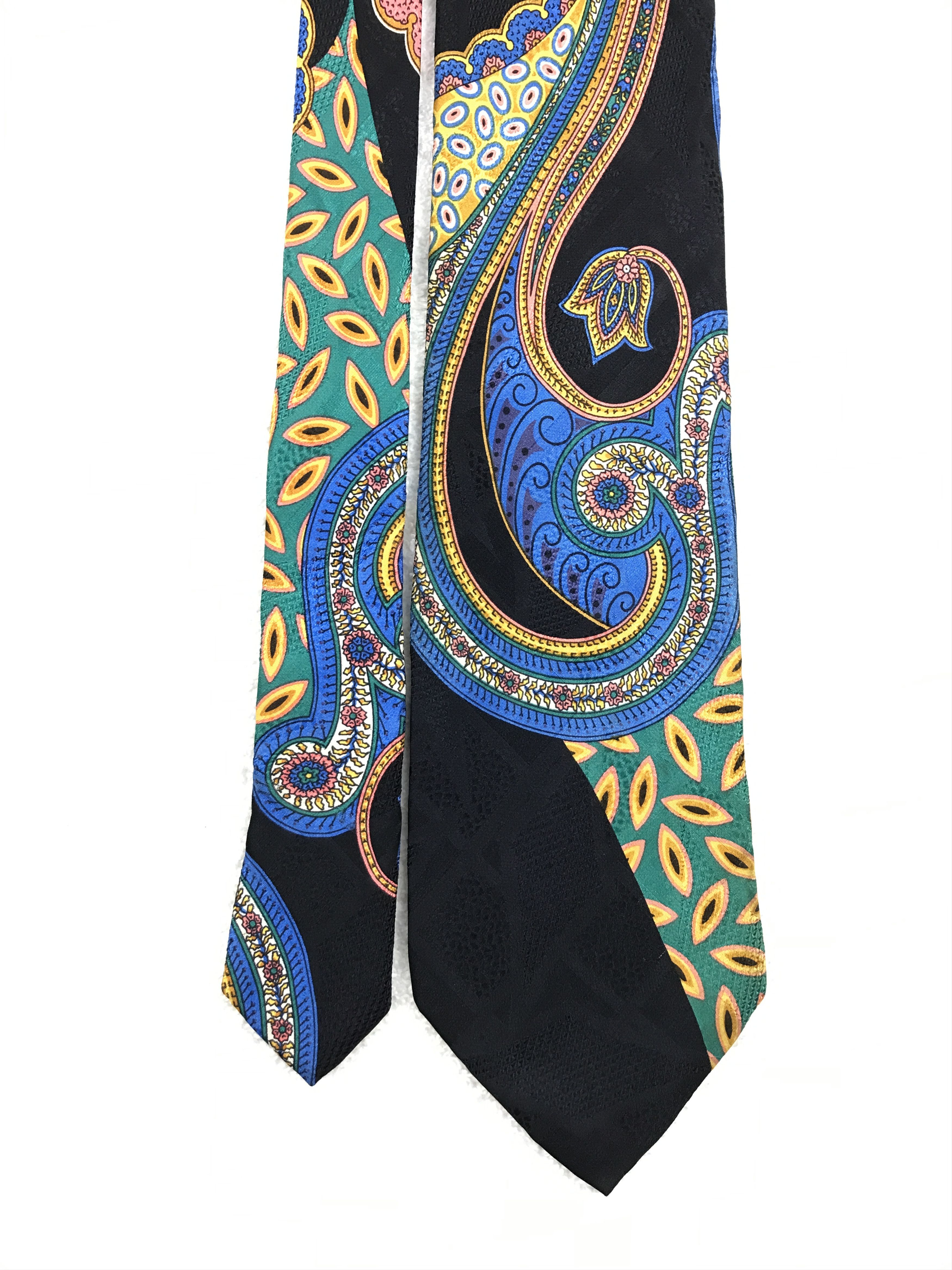Designer × Vintage Vintage Jun Silk Necktie Size ONE SIZE - 3 Thumbnail