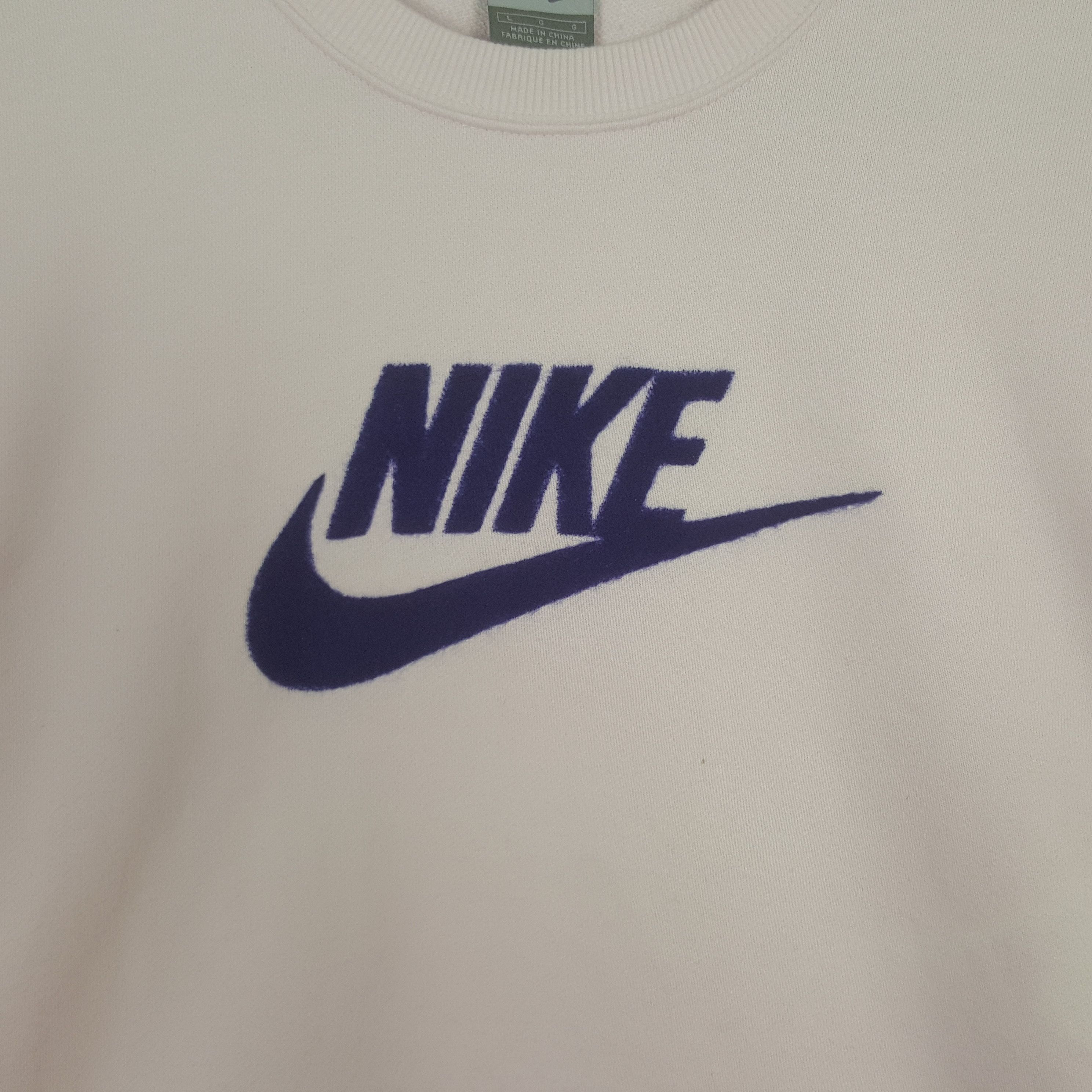 Nike Vintage Nike Fleece Logo Sweatshirt Size US S / EU 44-46 / 1 - 2 Thumbnail