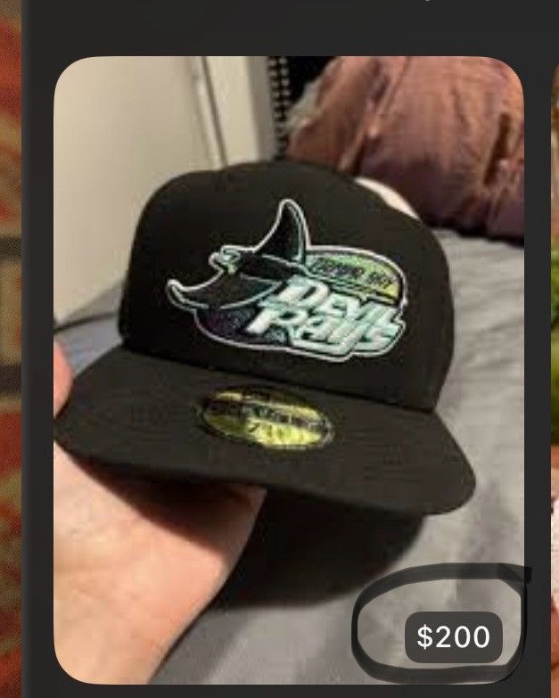 Crown Cap × Hat Club × New Era 7 5/8Tampa Bay Rays 1988 Inaugural Patch Size ONE SIZE - 6 Thumbnail