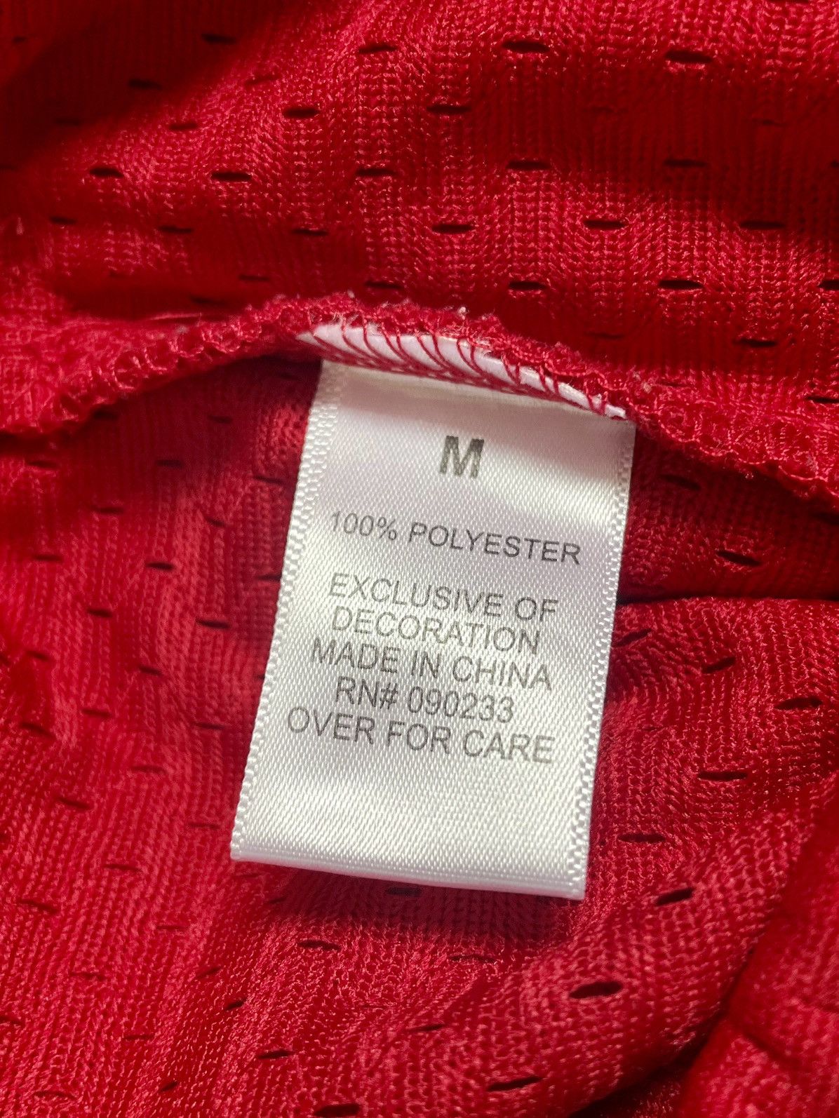 Fear of God FOG Essentials FW18 Mesh Shorts - Red (PacSun Receipt) Size US 34 / EU 50 - 5 Thumbnail