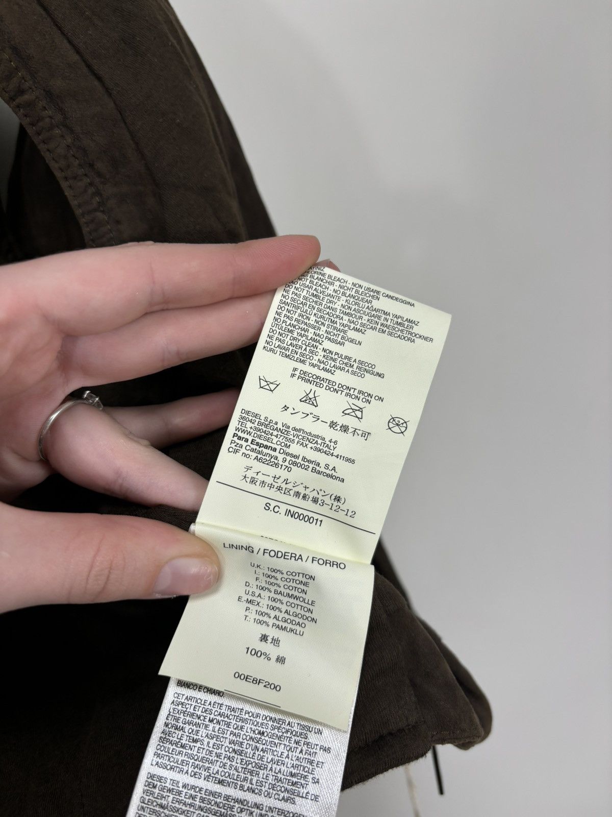 Diesel Diesel Women’s NWT Avant Garde Goat Leather Vest Jacket Size L / US 10 / IT 46 - 16 Thumbnail