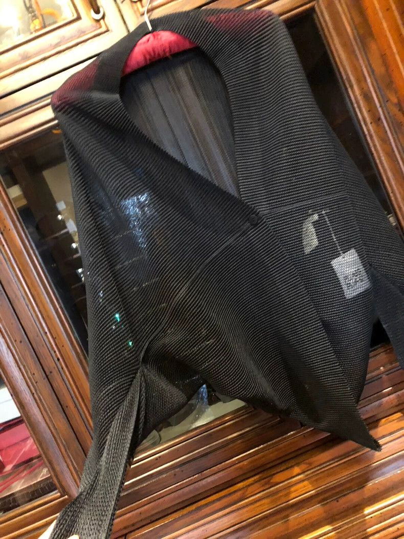 Issey Miyake issey miyake siz：one size Pleated transparent cardigan 250 Size XXS / US 00 / IT 34 - 2 Thumbnail