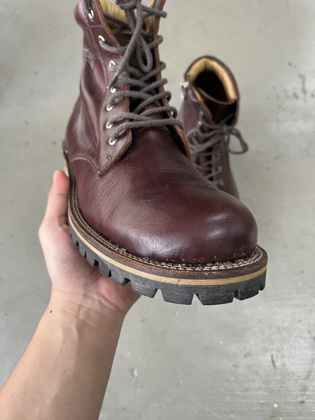 KMRii Jackrose Ann Demeulemeestee Style Cowhide Leather Boots Size US 9 / EU 42 - 15 Thumbnail