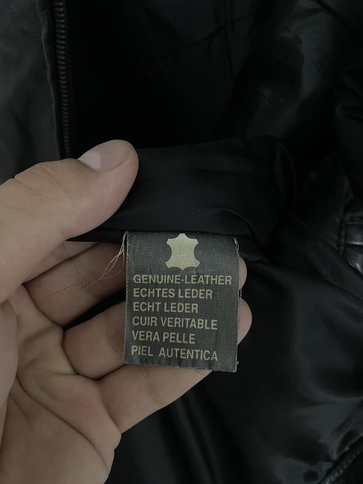 Ferrari × Vintage Ferrari Leather Bomber Jacket Vintage Big Logo Size US XXL / EU 58 / 5 - 7 Thumbnail