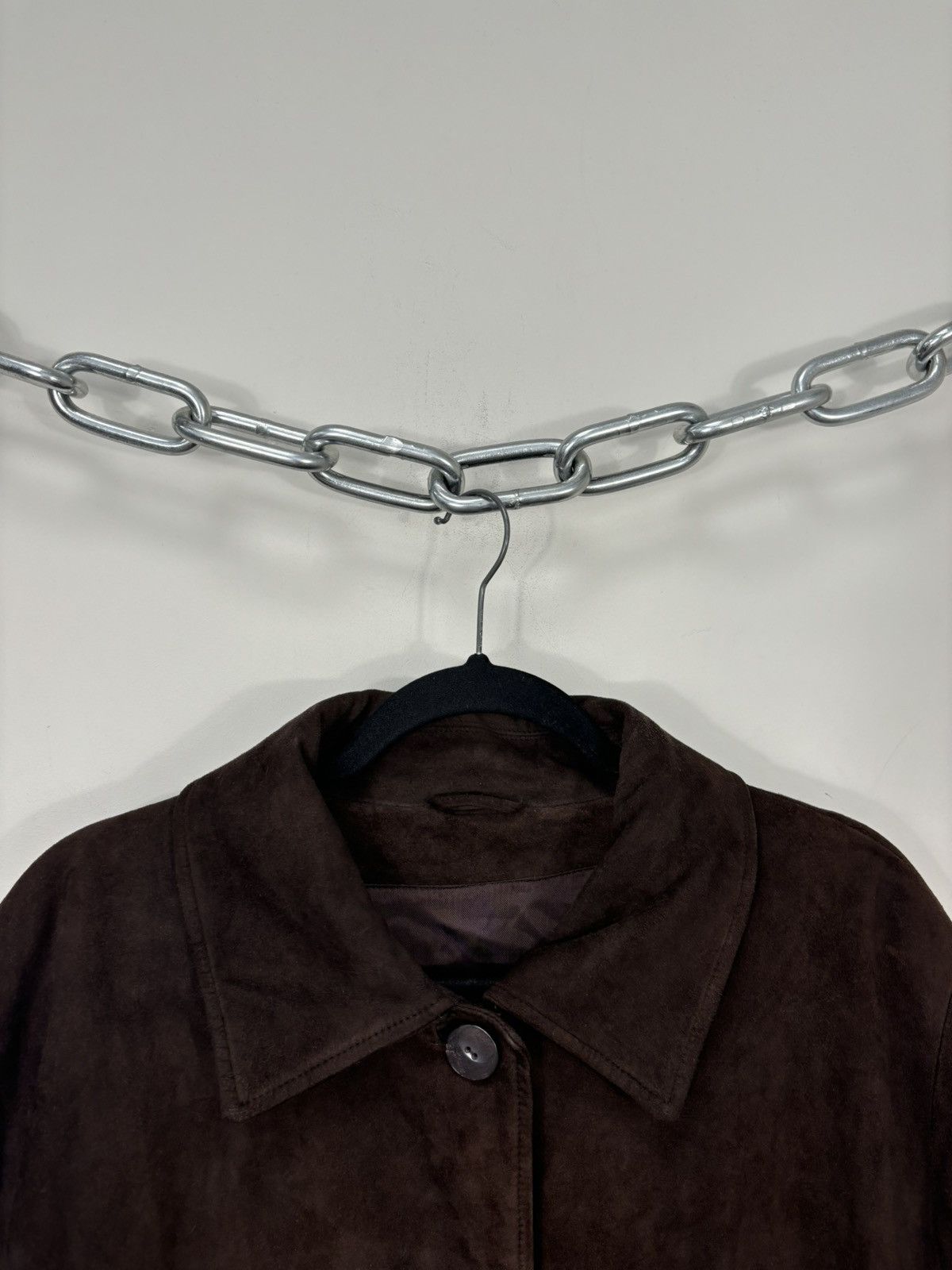 Chevignon Vintage Chevignon Men’s Vera Pelle Brown Leather Coat Jacket Size US L / EU 52-54 / 3 - 9 Thumbnail