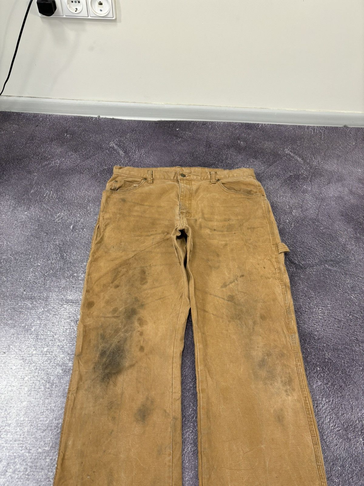 Dickies Vintage Dickies Y2K Distressed Work Hype Baggy Pants Size US 34 / EU 50 - 12 Thumbnail