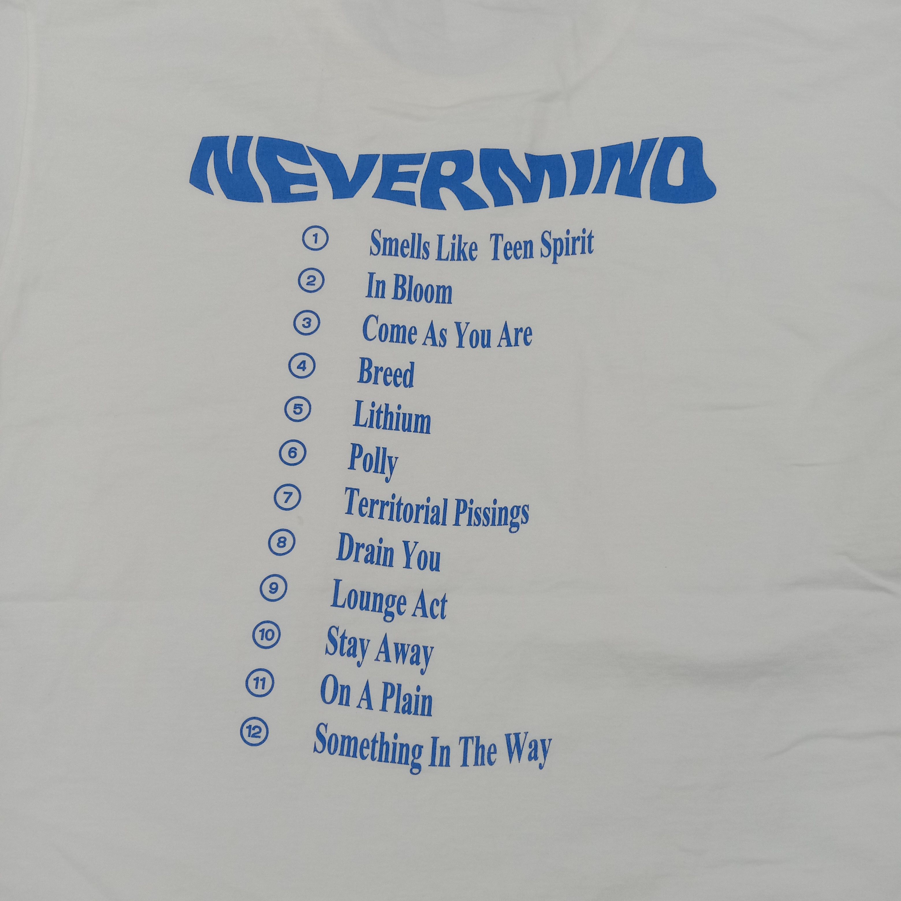 Nirvana Nirvana Nevermind 2000 Grunge Band Tshirt C276N32 Size US M / EU 48-50 / 2 - 6 Thumbnail