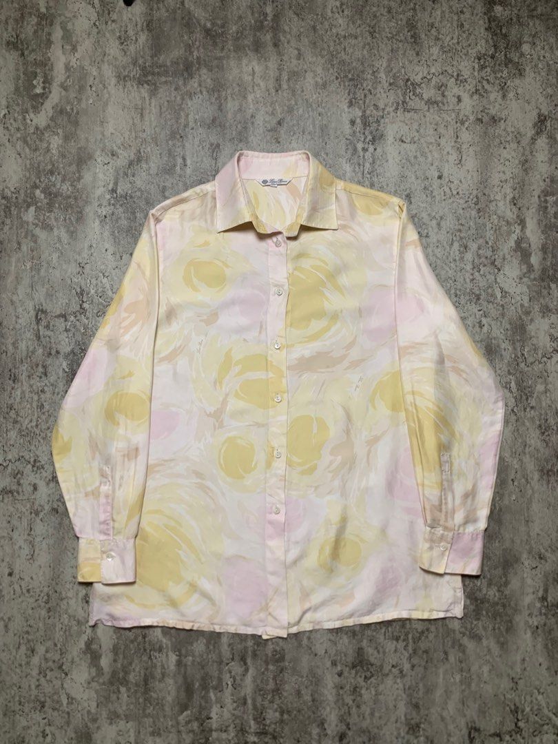 Loro Piana loro piana silk Shirt vintage Size US M / EU 48-50 / 2 - 1 Thumbnail
