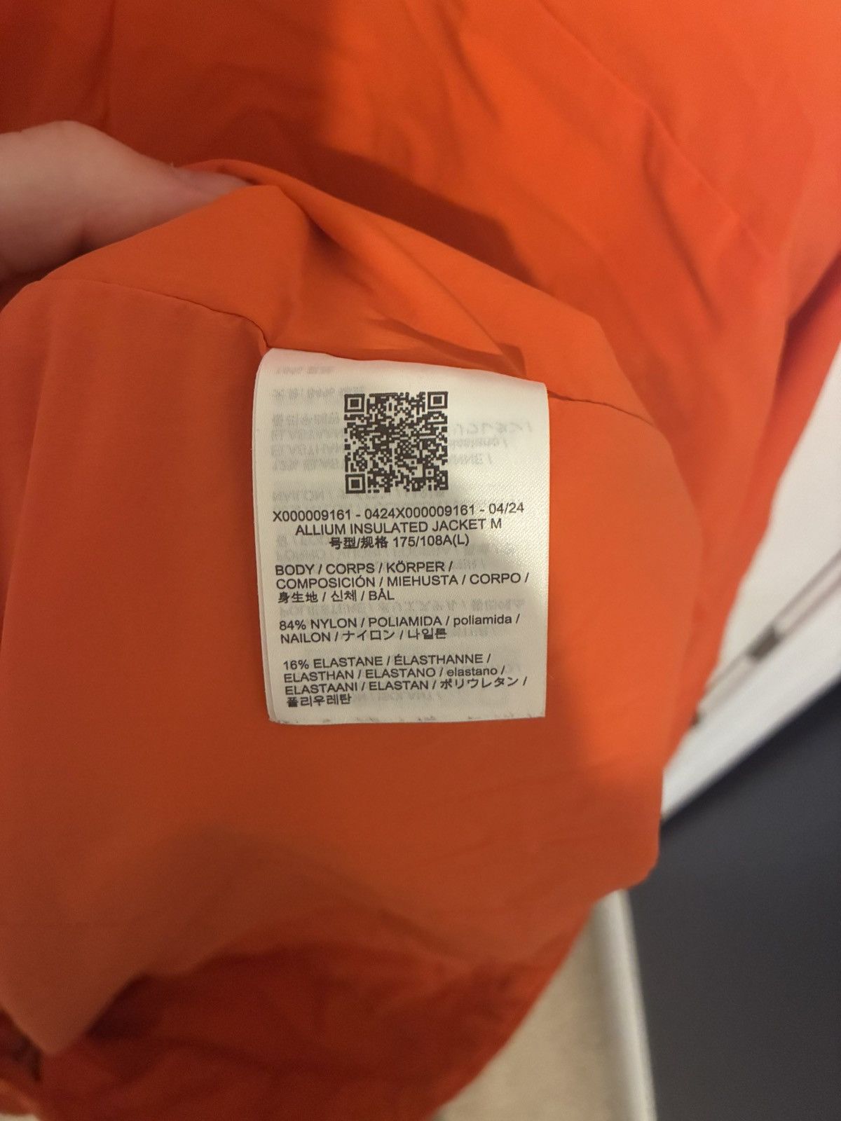 Arc'teryx Arc’teryx Allium Insulated Jacket Orange Size US L / EU 52-54 / 3 - 4 Thumbnail