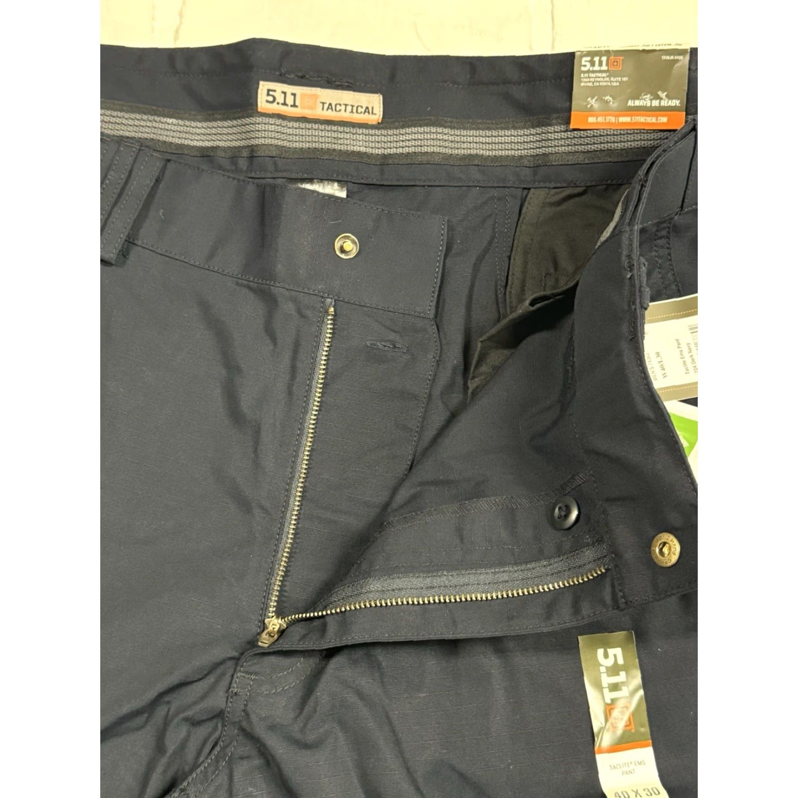 Vintage 5.11 Tactical EMS Pants Men 40x30 Navy Blue Cargo Pocket Workwear Size US 40 / EU 56 - 7 Thumbnail