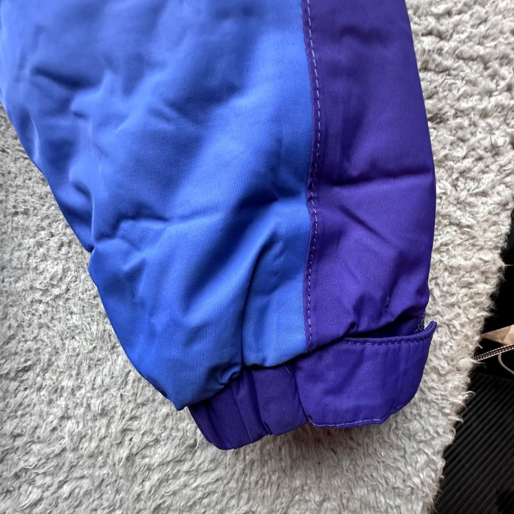 Vintage L.L. Bean Parka Jacket Women Large Blue Purple Nylon Hooded Insulated Zip Long Sleeve Parka Winter Casual Outdoor Size L / US 10 / IT 46 - 7 Thumbnail