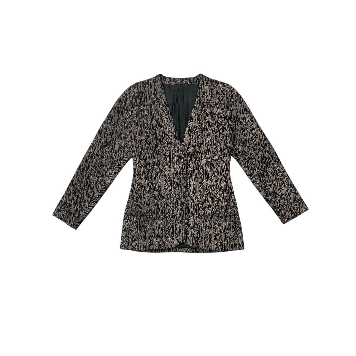 Versace × Vintage Vintage Gianni Versace Women Wool Blazer Size 42 Size M / US 6-8 / IT 42-44 - 1 Thumbnail