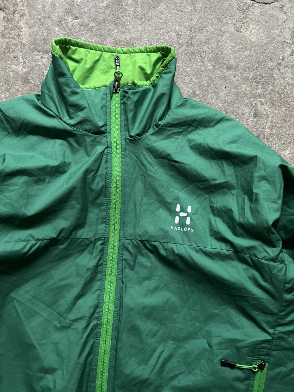 Haglofs Crazy !!! green haglofs light puffer jacket Size US S / EU 44-46 / 1 - 4 Thumbnail