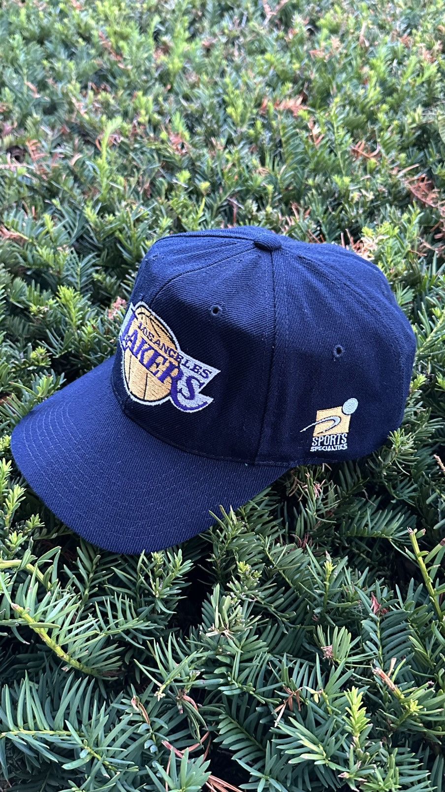 Sports Specialties Vintage Los Angeles Lakers Sports Specialties SnapBack Hat Size ONE SIZE - 4 Thumbnail