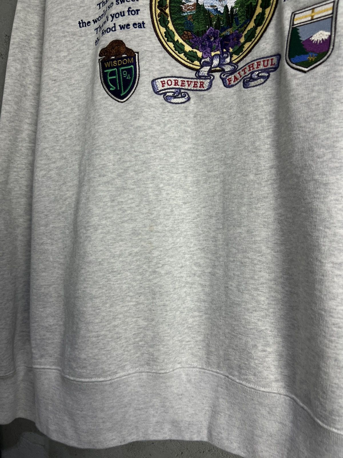 Supreme Supreme Mountain Grey Crewneck XL Size US XL / EU 56 / 4 - 7 Thumbnail