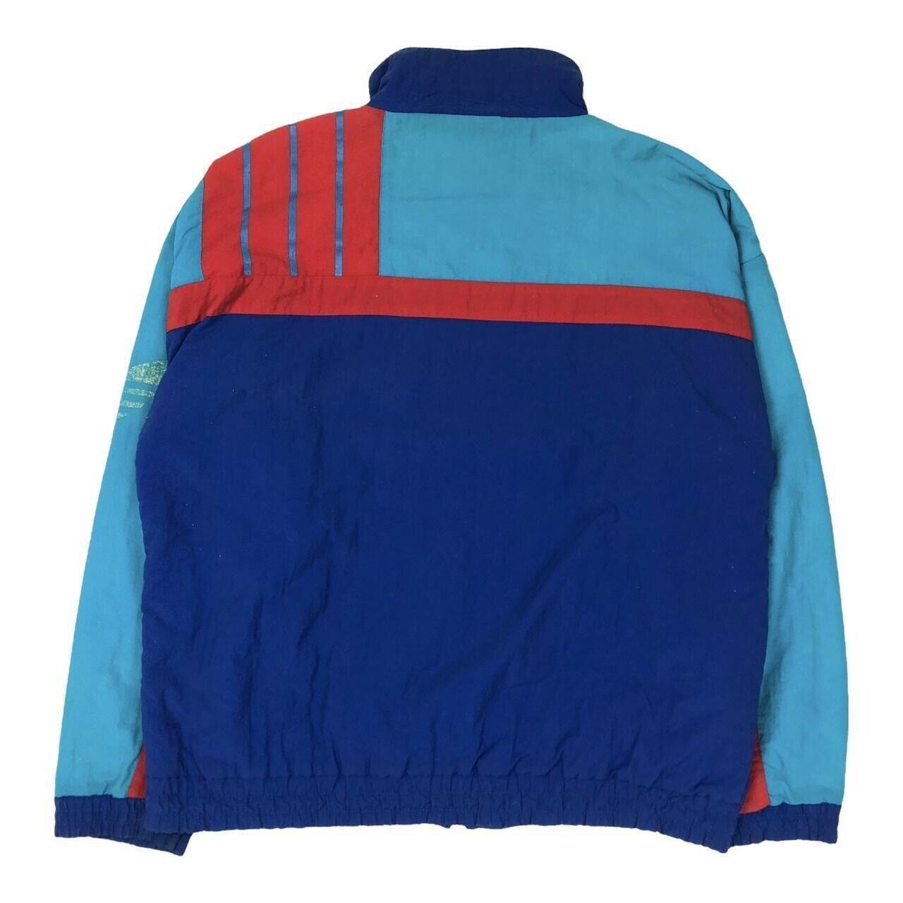 Adidas Vintage Adidas Originals Track Jacket Team Adidas Blue Red Size US L / EU 52-54 / 3 - 2 Thumbnail