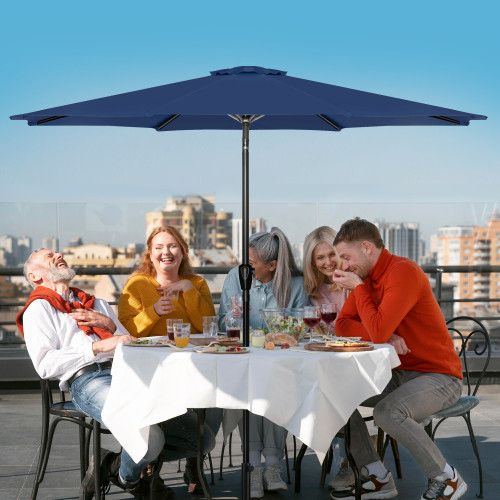 Designer × Homemade 10' Patio Umbrella Outdoor Table Market Yard Umbrella with P Size US L / EU 52-54 / 3 - 4 Thumbnail