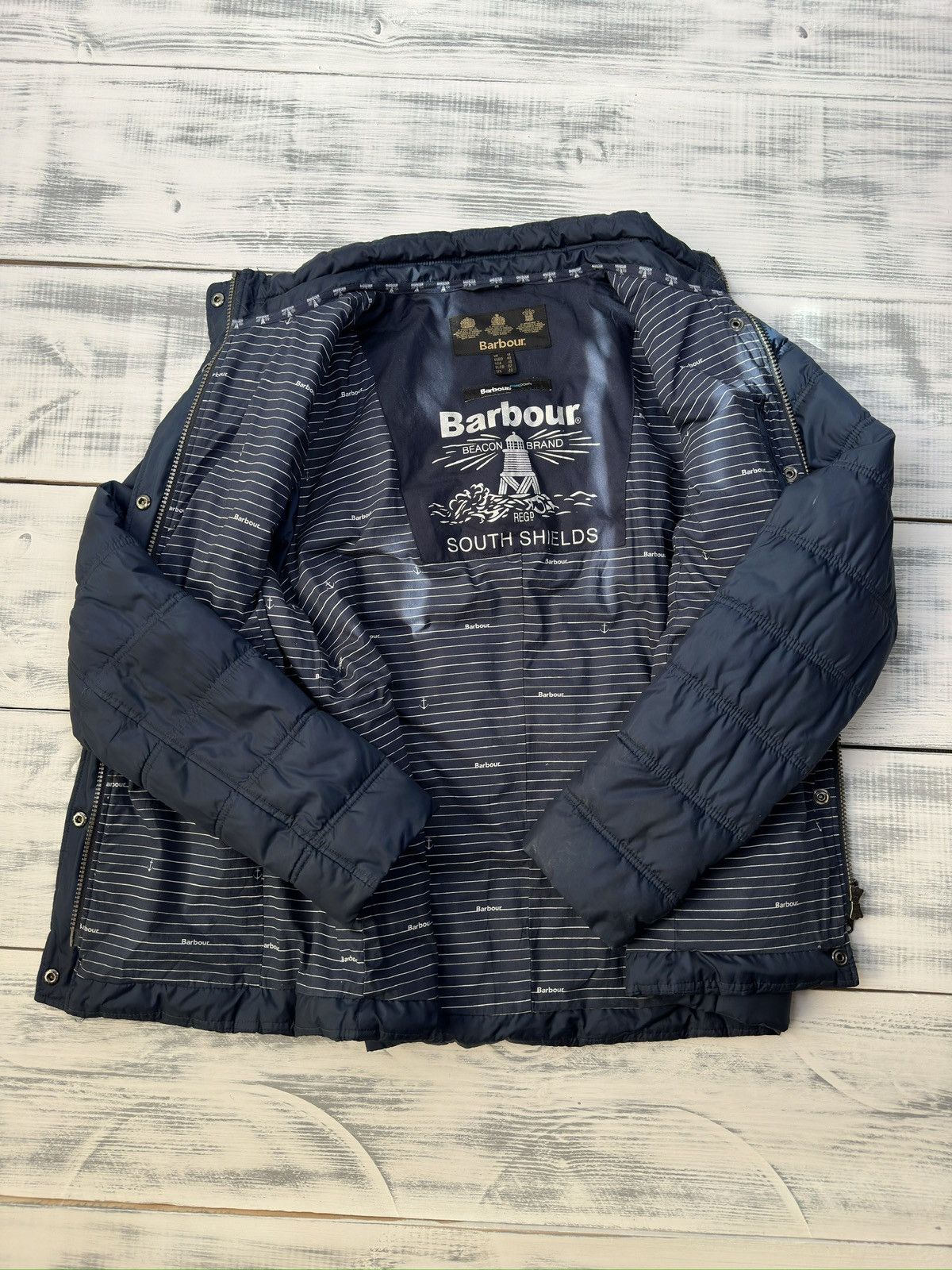 Barbour Womens BARBOUR Lagan Quilted Fibredown Jacket Size L / US 10 / IT 46 - 9 Thumbnail