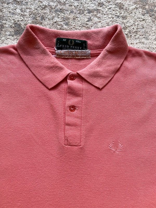 Fred Perry Fred Perry Vintage 80s 90s Polo Shirt Sz 48 Rare Rose Size US M / EU 48-50 / 2 - 2 Thumbnail