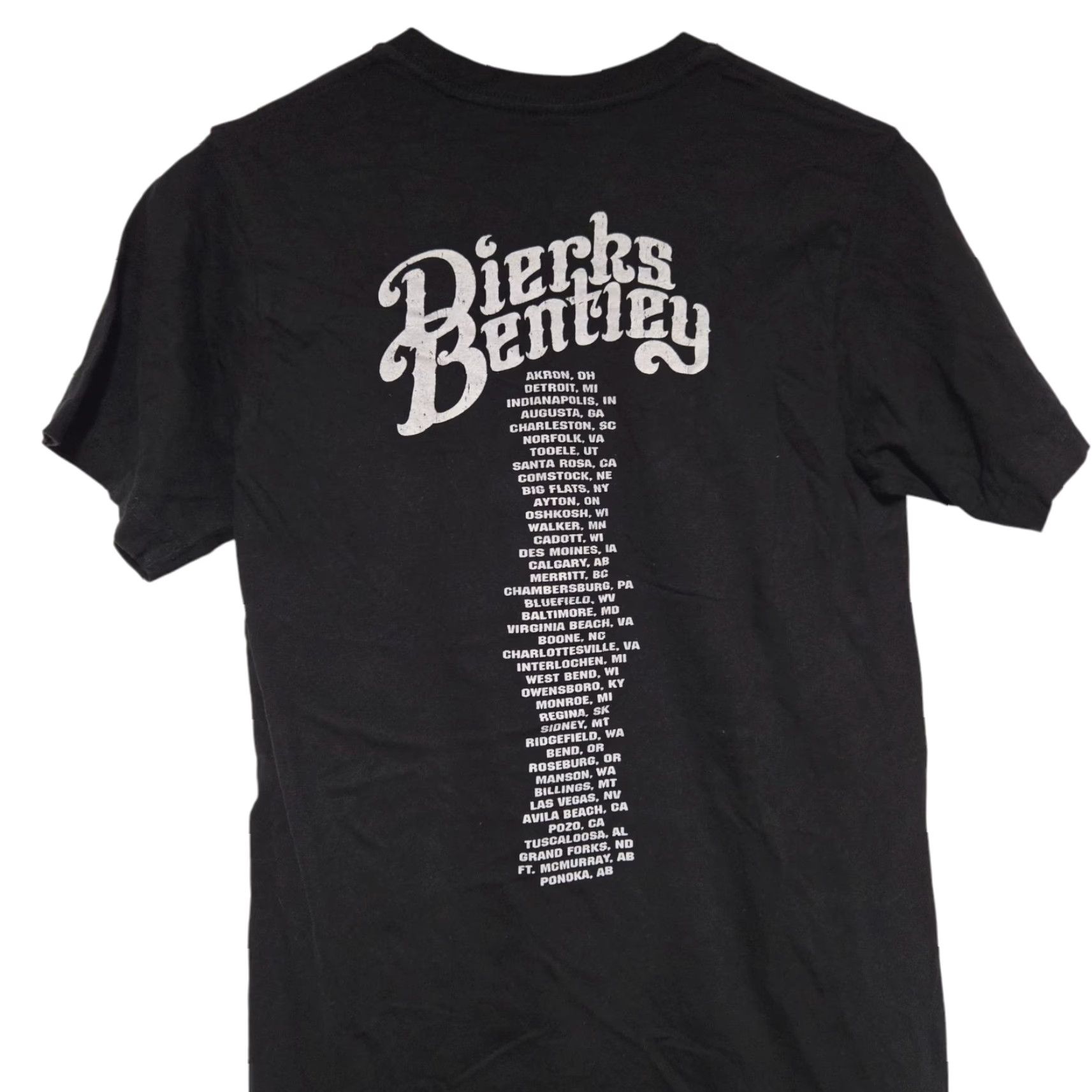 Olive Dierks Bently Live Concert Tour T Shirt Black Size S Men T-Shirt Music Band Countries Size US S / EU 44-46 / 1 - 4 Thumbnail