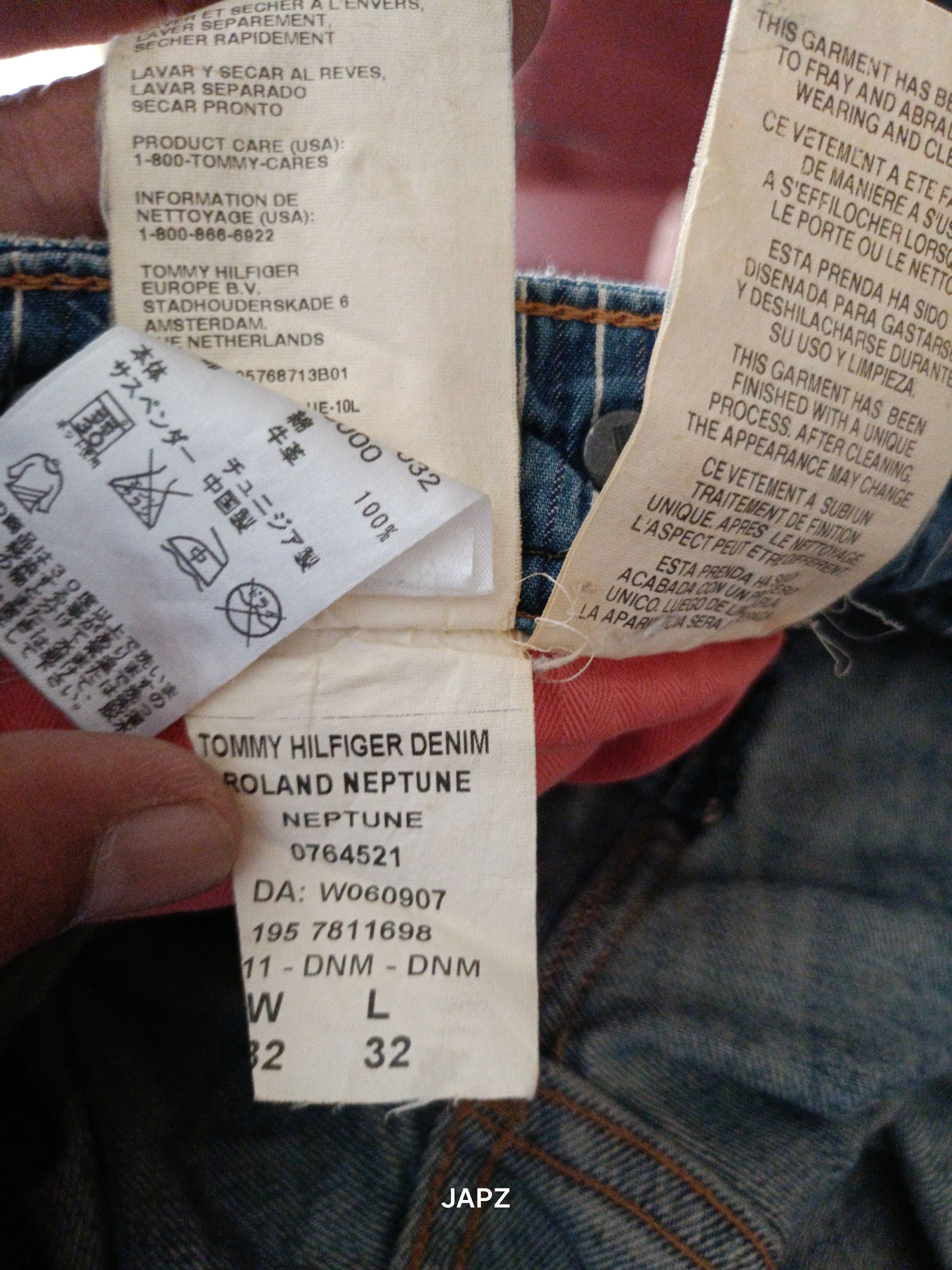 Tommy Hilfiger Very rare Tommy Hilfiger selvedge denim 1985 museum piece Size US 32 / EU 48 - 13 Thumbnail