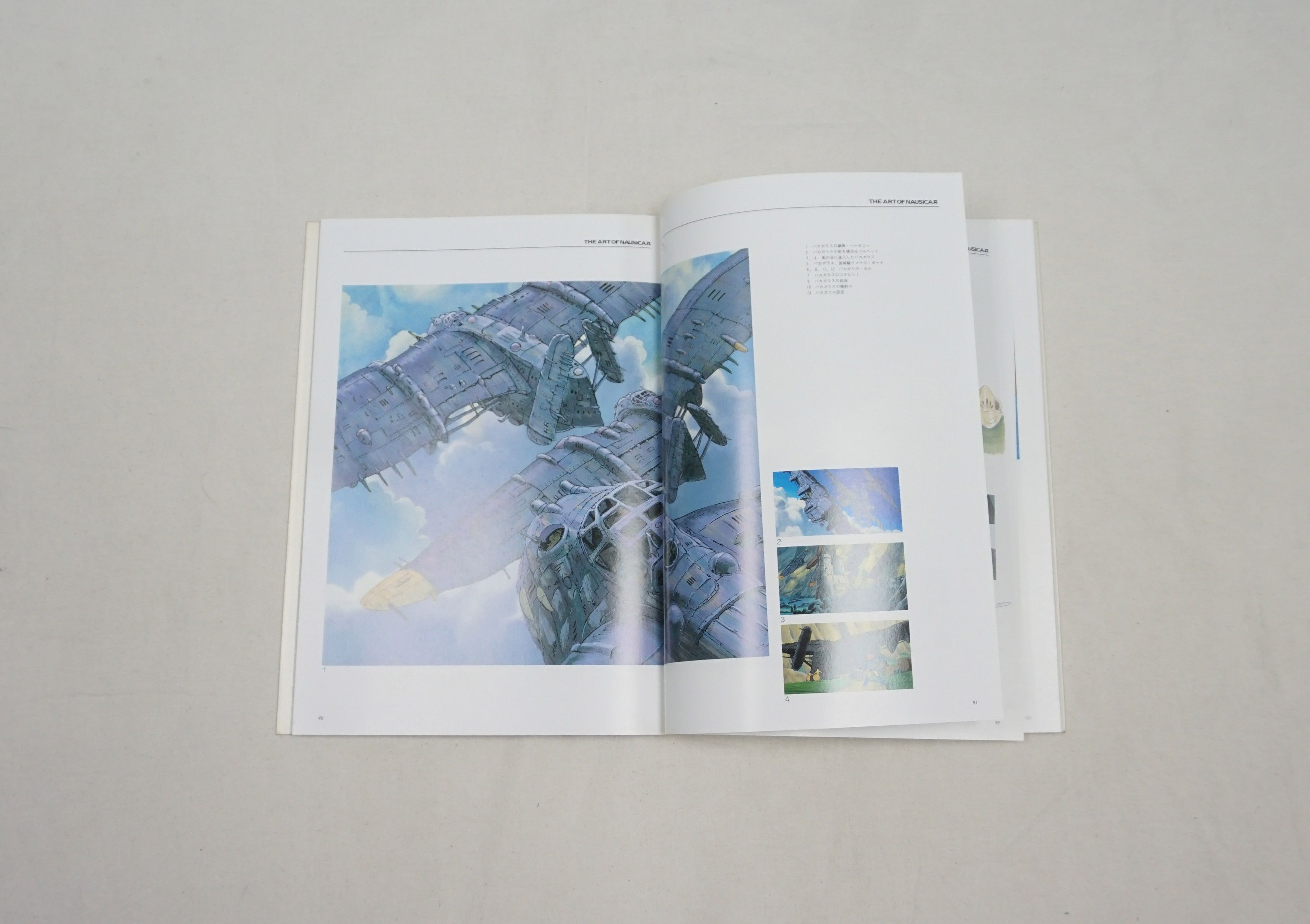 Japanese Brand × Vintage 80's The Art of Nausica of the Valley of the Wind Art Book Size ONE SIZE - 11 Thumbnail