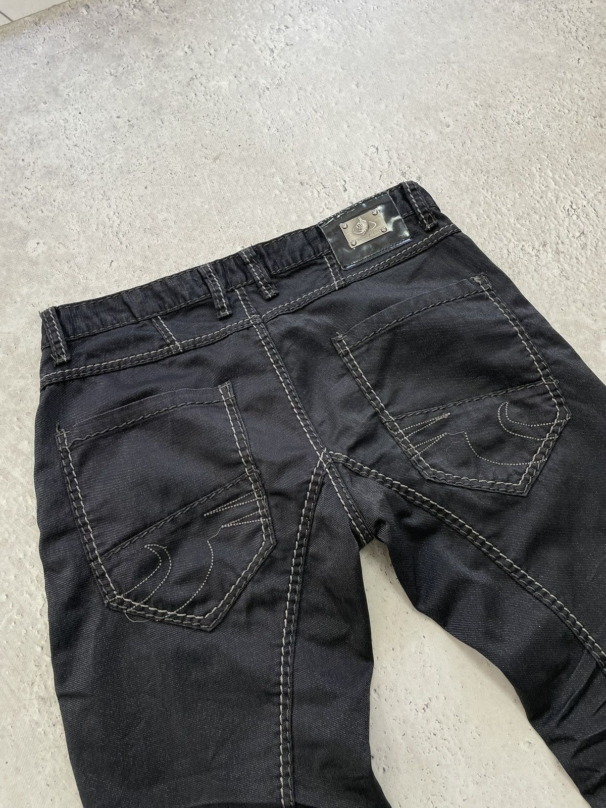 Japanese Brand Rare avant garde cargo cosmo lupo gothic pants jeans y2k Size US 34 / EU 50 - 11 Thumbnail