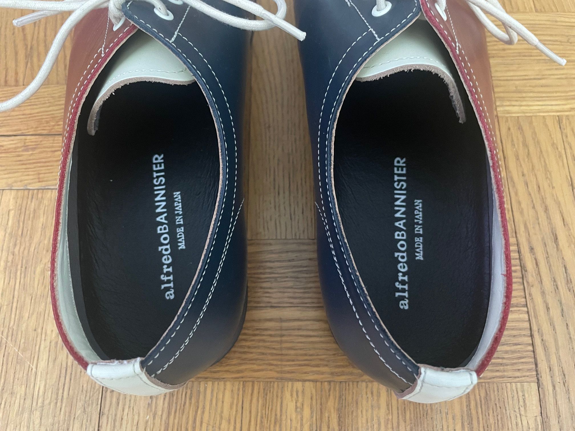 Alfredo Bannister Alfredo Bannister tricolor leather bowling shoes Size US 8 / EU 41 - 6 Thumbnail