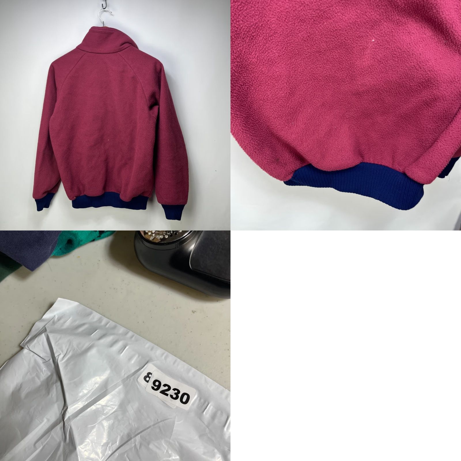 Patagonia VINTAGE Patagonia Zip Up Fleece Sweater Men M Red 70s Full Zip Sweater Mens Size US M / EU 48-50 / 2 - 9 Thumbnail