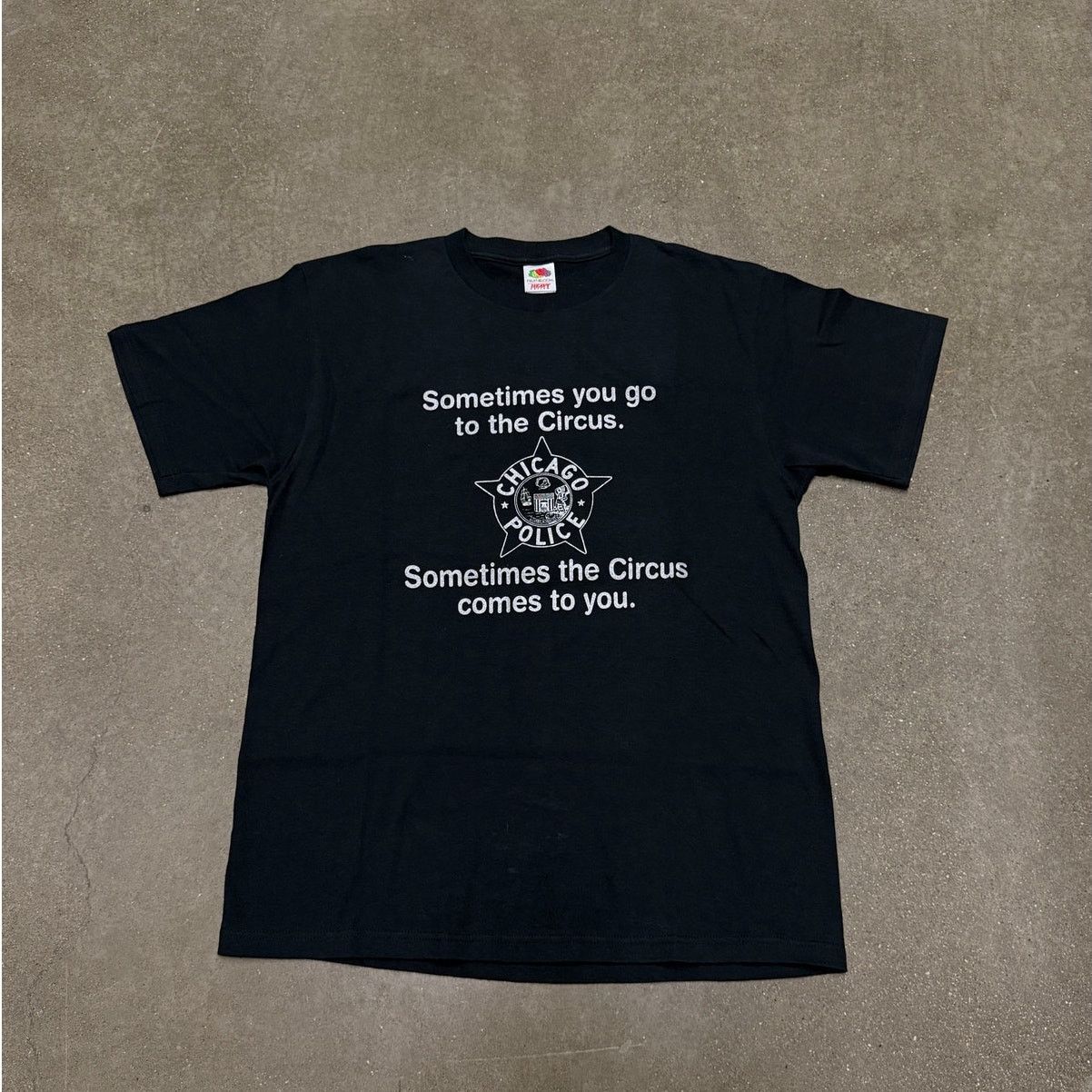 Vintage Vintage Chicago City Police Circus Funny T-shirt size Large Size US L / EU 52-54 / 3 - 1 Thumbnail