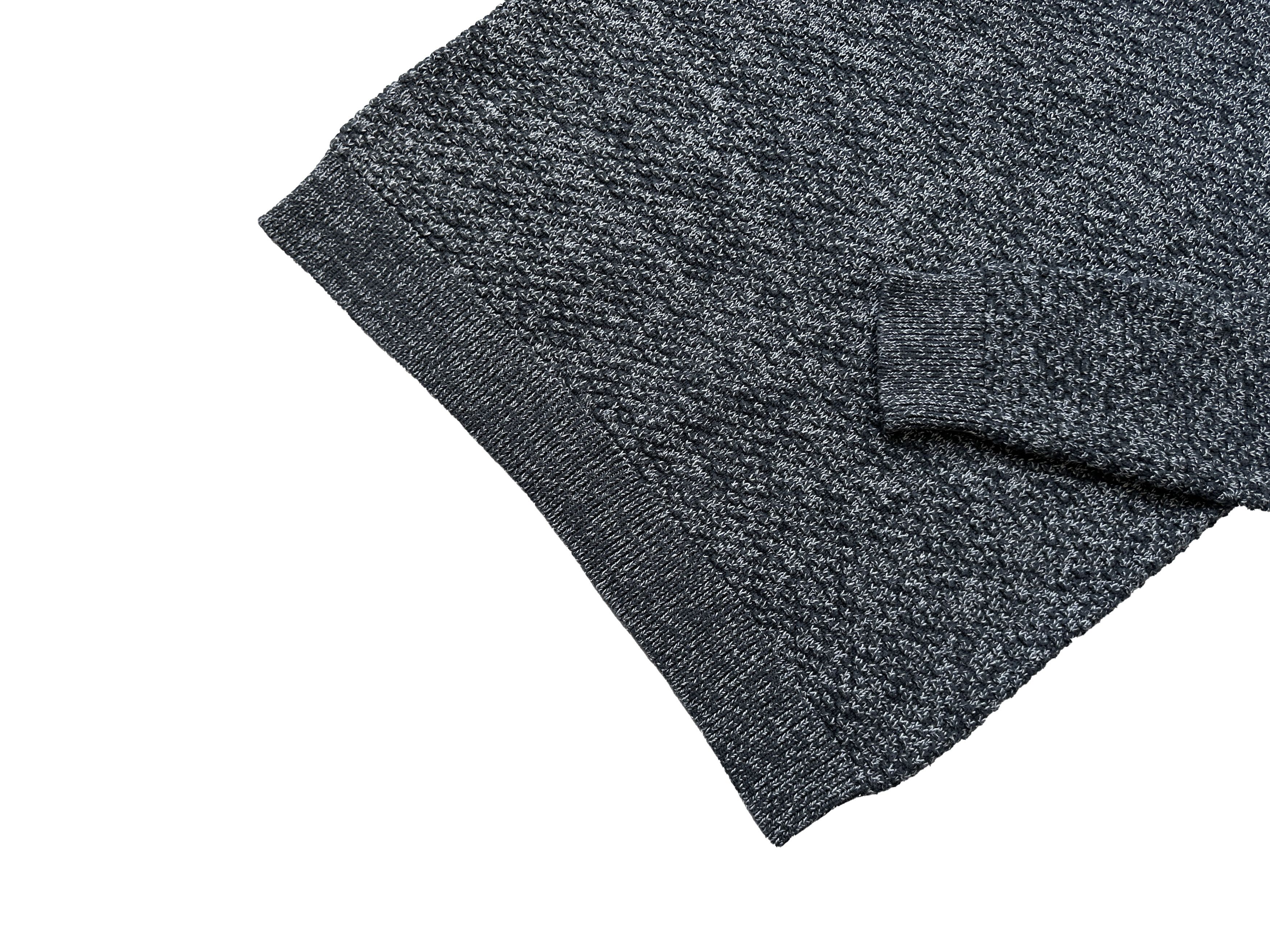 Percival Percival grey textured sweater Size US L / EU 52-54 / 3 - 5 Thumbnail