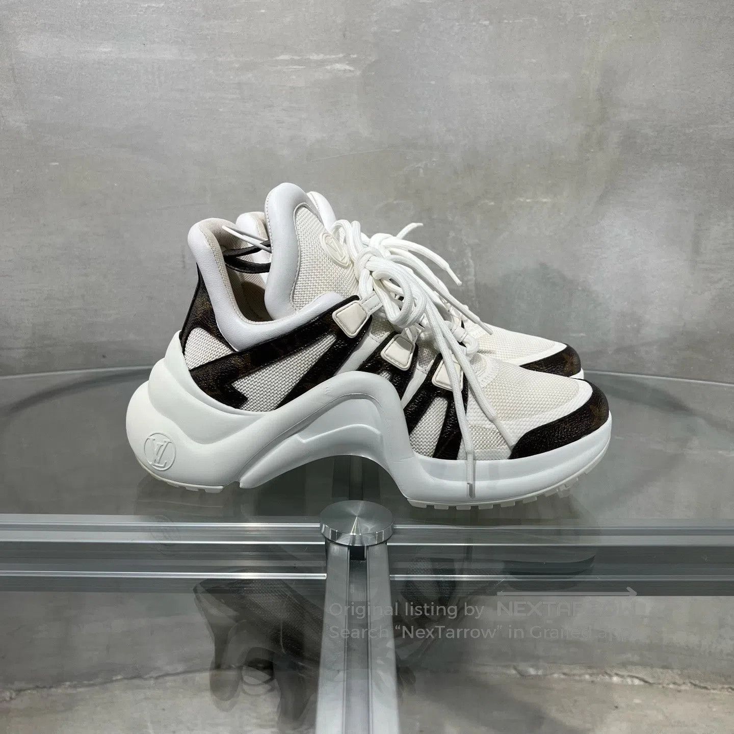 Louis Vuitton Louis Vuitton Archlight White and Brown Color Combination Size US 6 / IT 36 - 4 Thumbnail