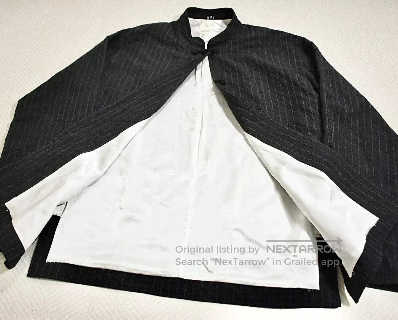 Visvim Visvim Dharma Shirt Santome Stripe Wool Shirt. Size US XL / EU 56 / 4 - 2 Thumbnail