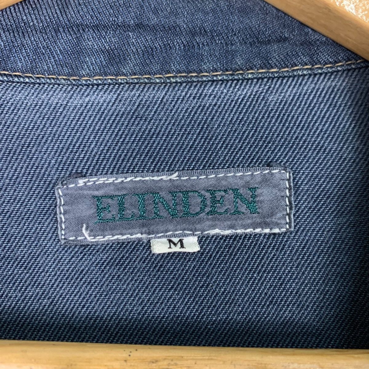 Japanese Brand ELINDEN Denim Jacket #1133-C52 Size US M / EU 48-50 / 2 - 15 Thumbnail