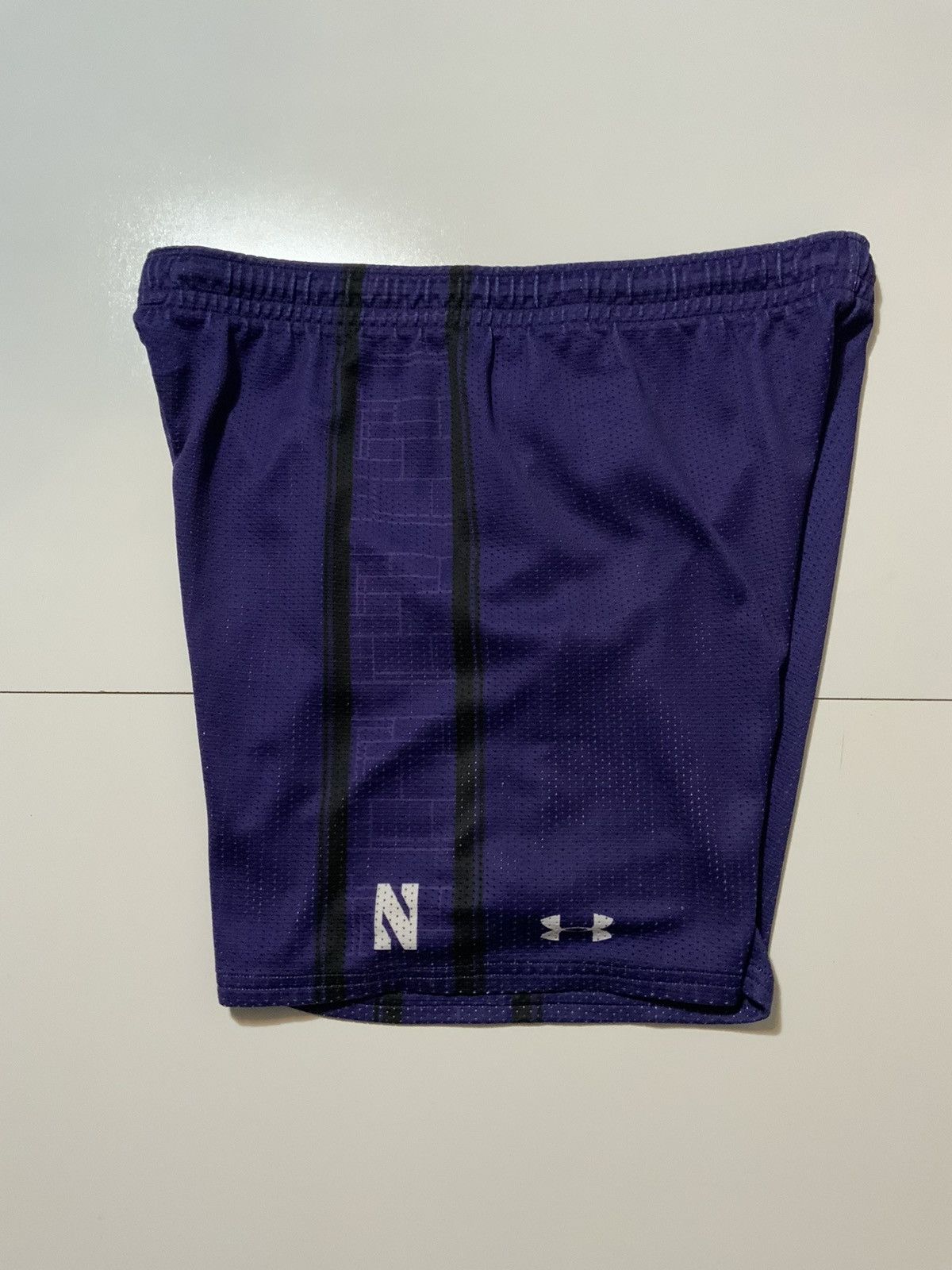 NCAA × Under Armour Under Armour Northwestern Wildcats Game Worn College Shorts Size US 40 / EU 56 - 1 Thumbnail