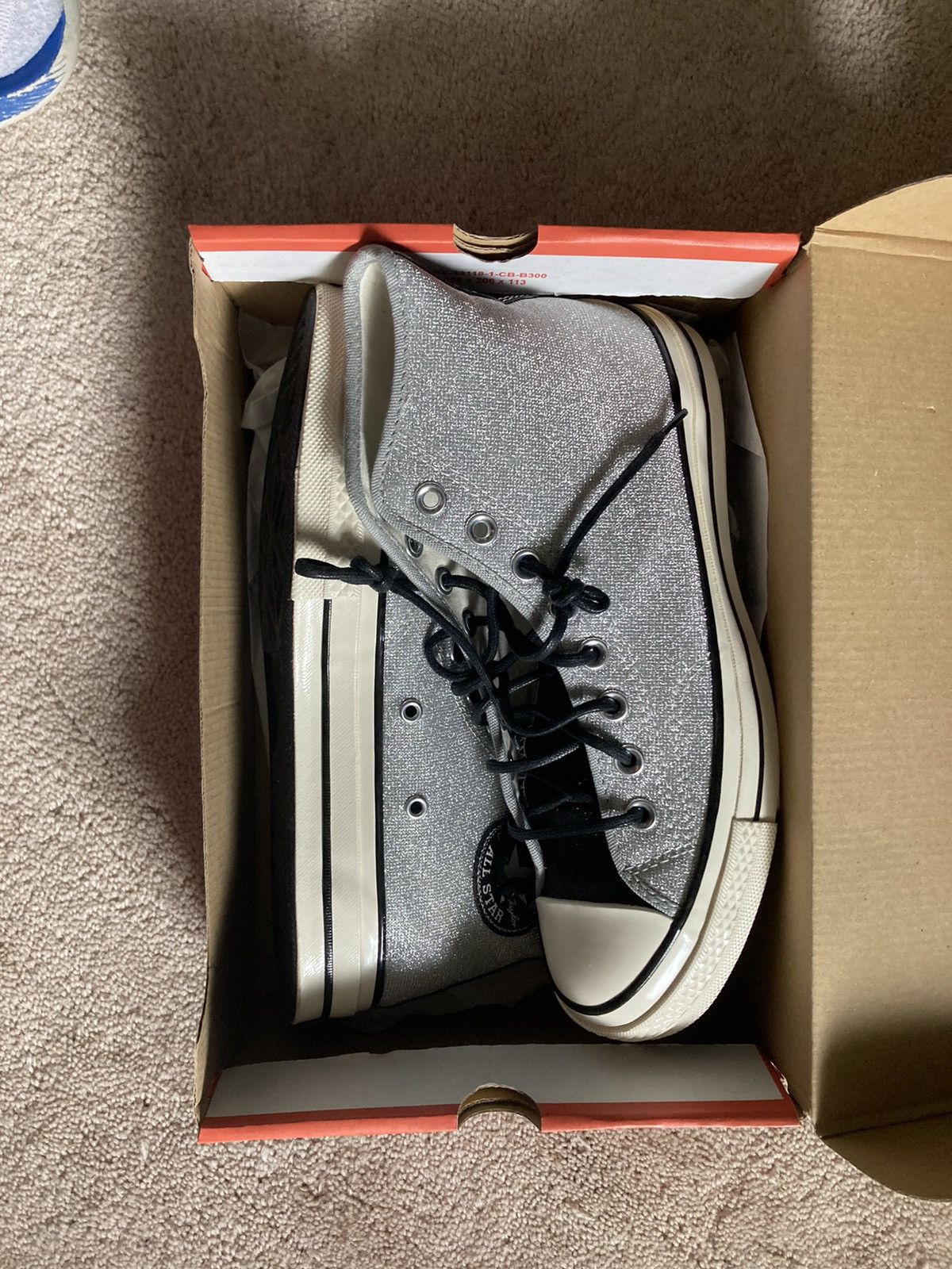 Converse Converse Reflective High Top Sneaker Size US 9.5 / IT 39.5 - 4 Thumbnail