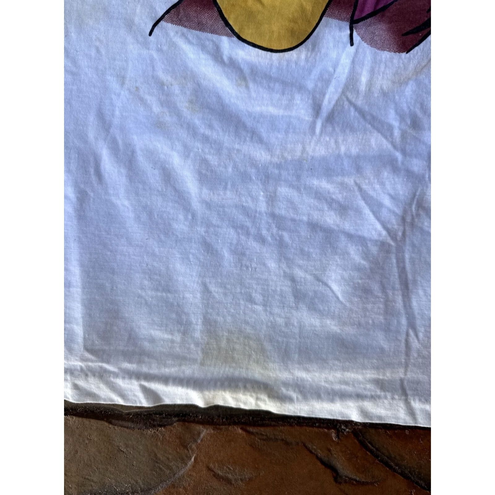 Vintage VINTAGE Looney Tunes Taz Big Face T-Shirt XL White Crew Neck Short Sleeve Mens 90s graphic print Warner Bros shirt Size US XL / EU 56 / 4 - 5 Thumbnail