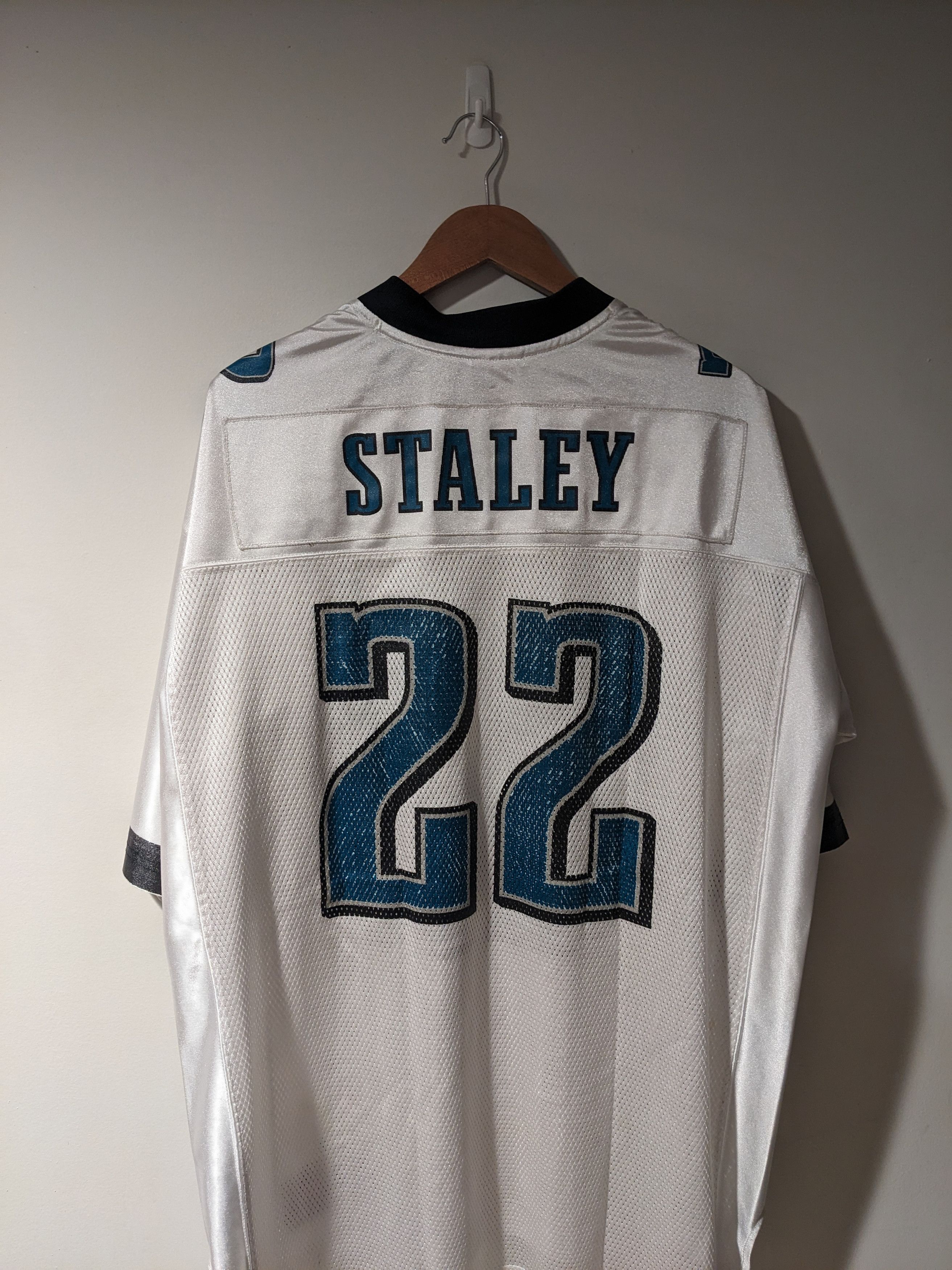 NFL × Vintage Vintage Y2K Philadelphia Eagles Duce Staley NFL Jersey Size US XL / EU 56 / 4 - 1 Thumbnail