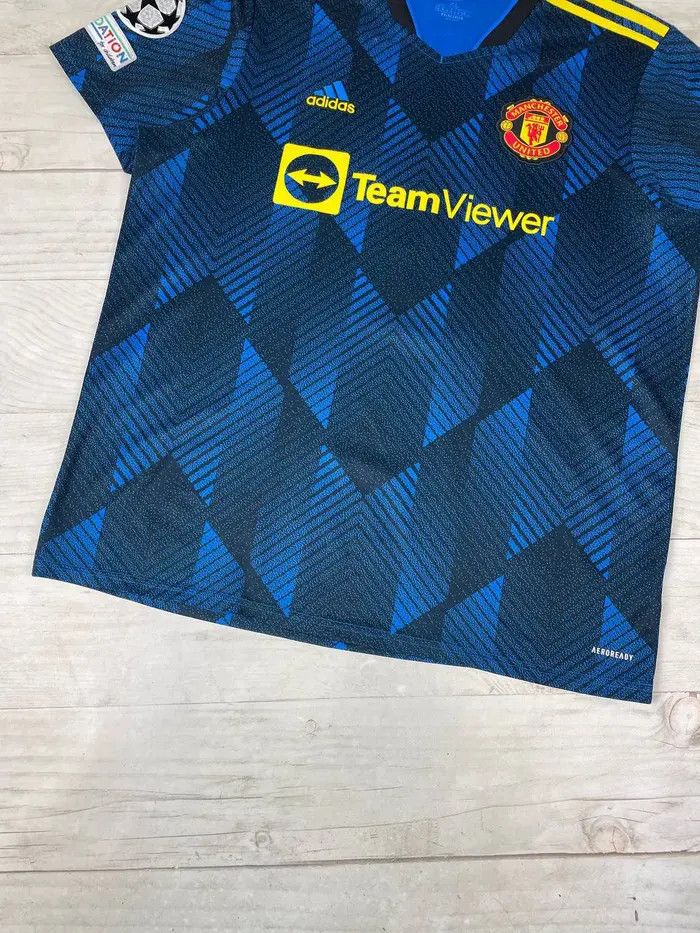 Adidas Manchester United 2021 2022 Ronaldo #7 Third Shirt Jersey Size US XL / EU 56 / 4 - 4 Thumbnail