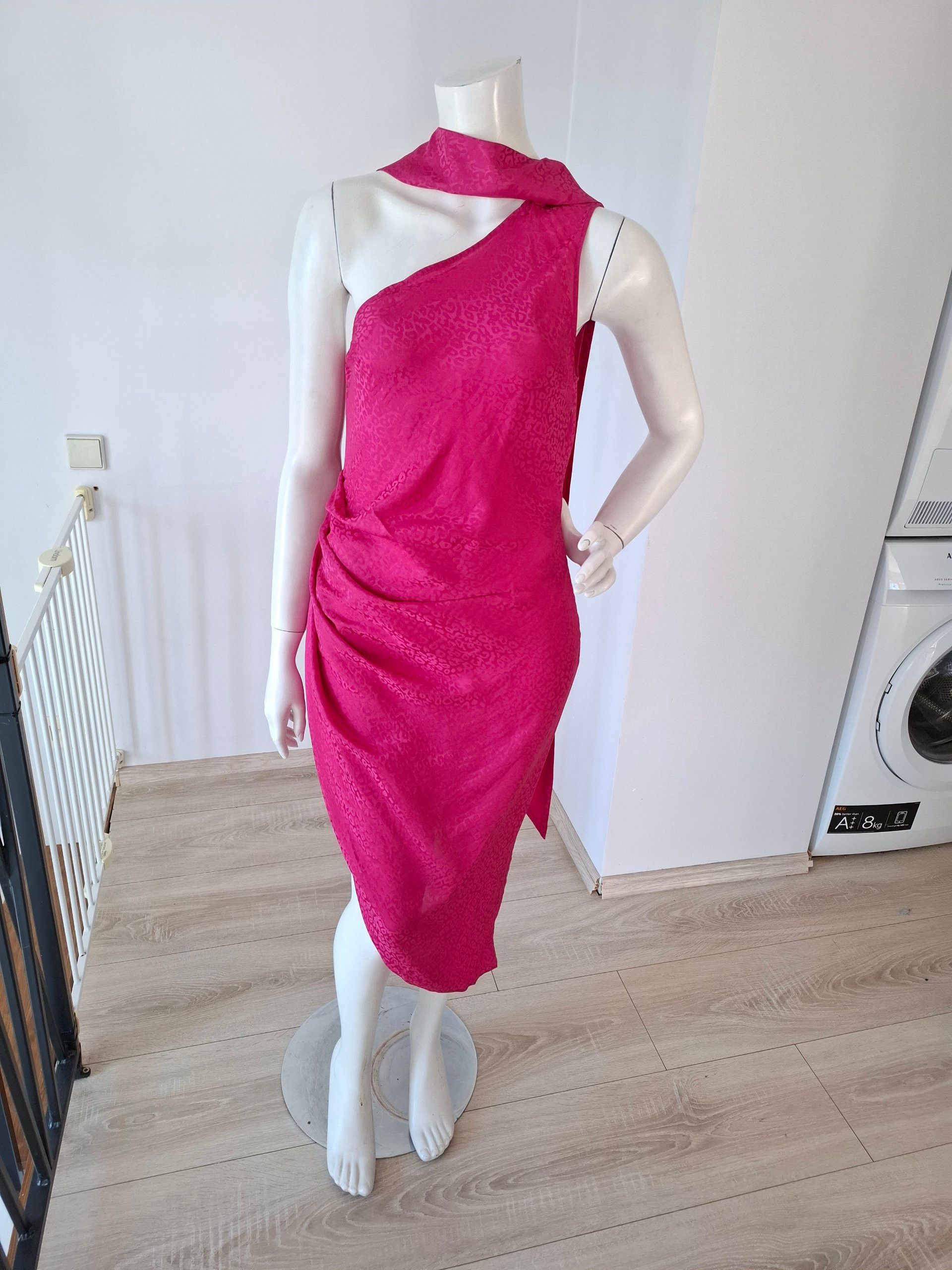 Ronny Kobo New Ronny Kobo Zoey Silk-Blend Jacquard Midi Dress Size M Size M / US 6-8 / IT 42-44 - 5 Thumbnail