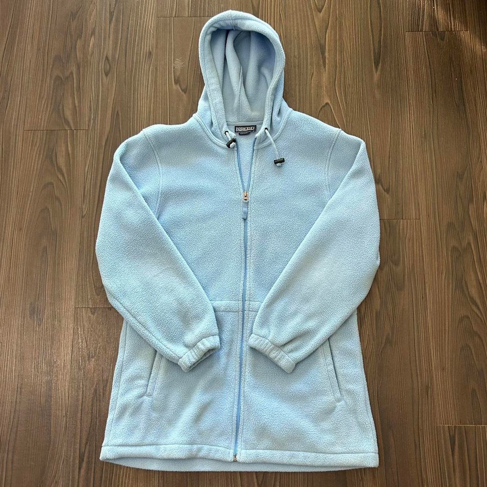 Lands' End Lands End Fleece Zip Up Jacket Size US M / EU 48-50 / 2 - 1 Thumbnail