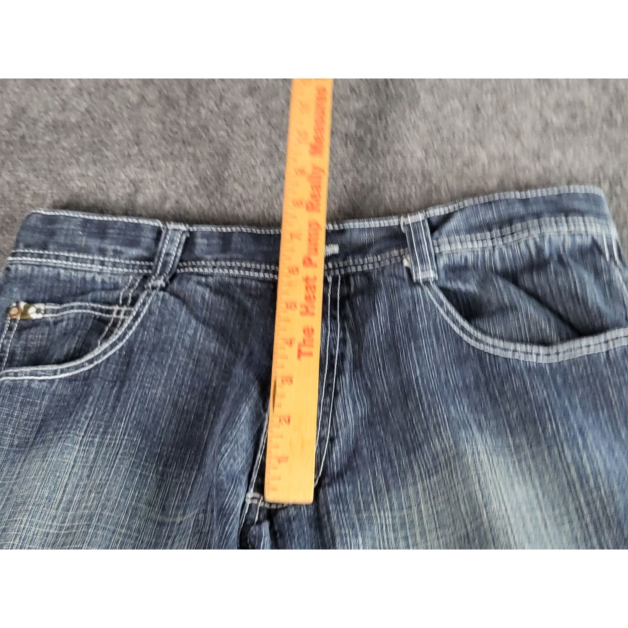 Southpole Vintage Southpole Y2K Baggy Jeans Men Sz 34 Blue Skater Casu Size US 34 / EU 50 - 4 Thumbnail
