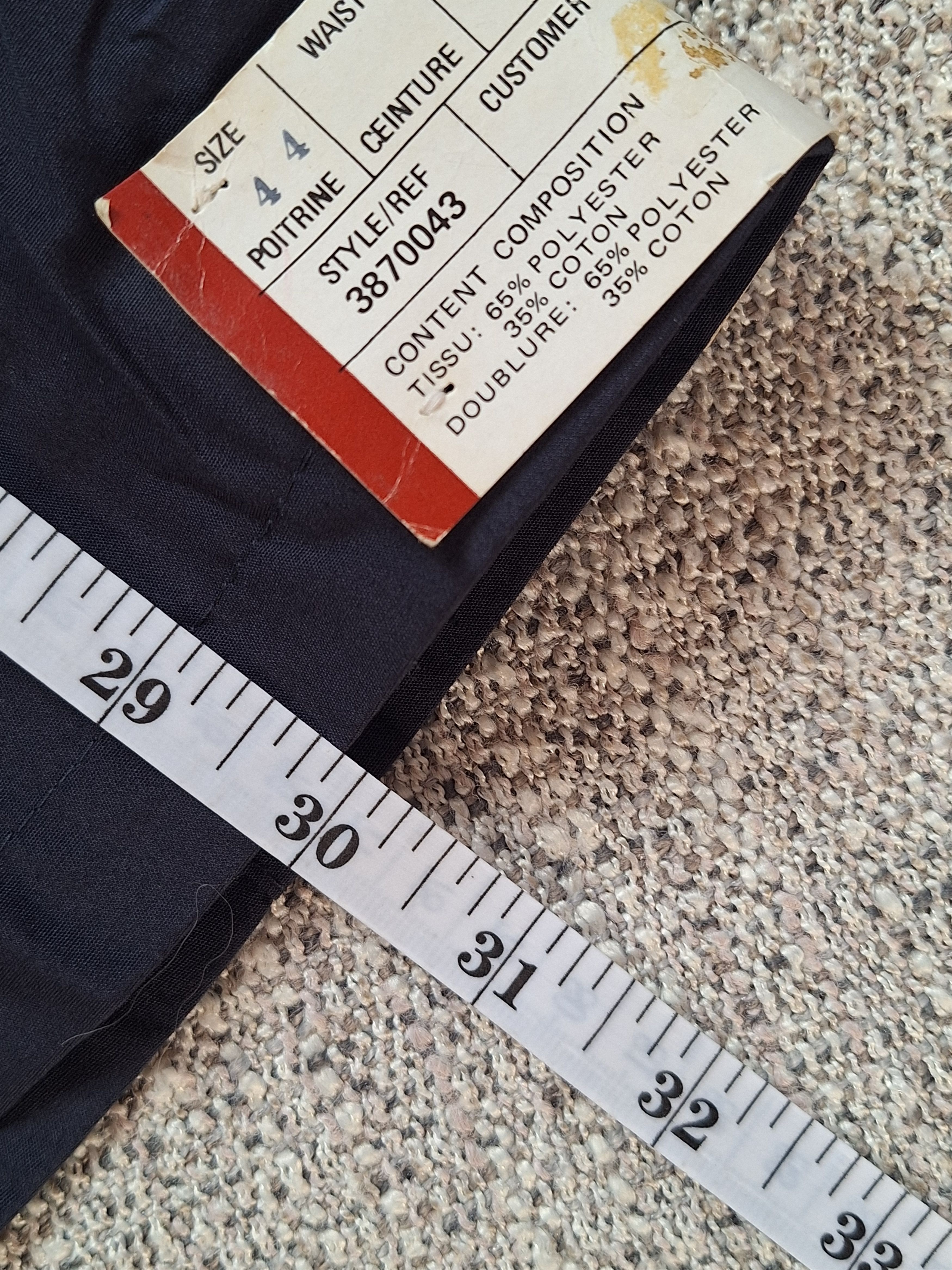Yves Saint Laurent Yves Saint Laurent / Navy Trench Coat Size US S / EU 44-46 / 1 - 11 Thumbnail