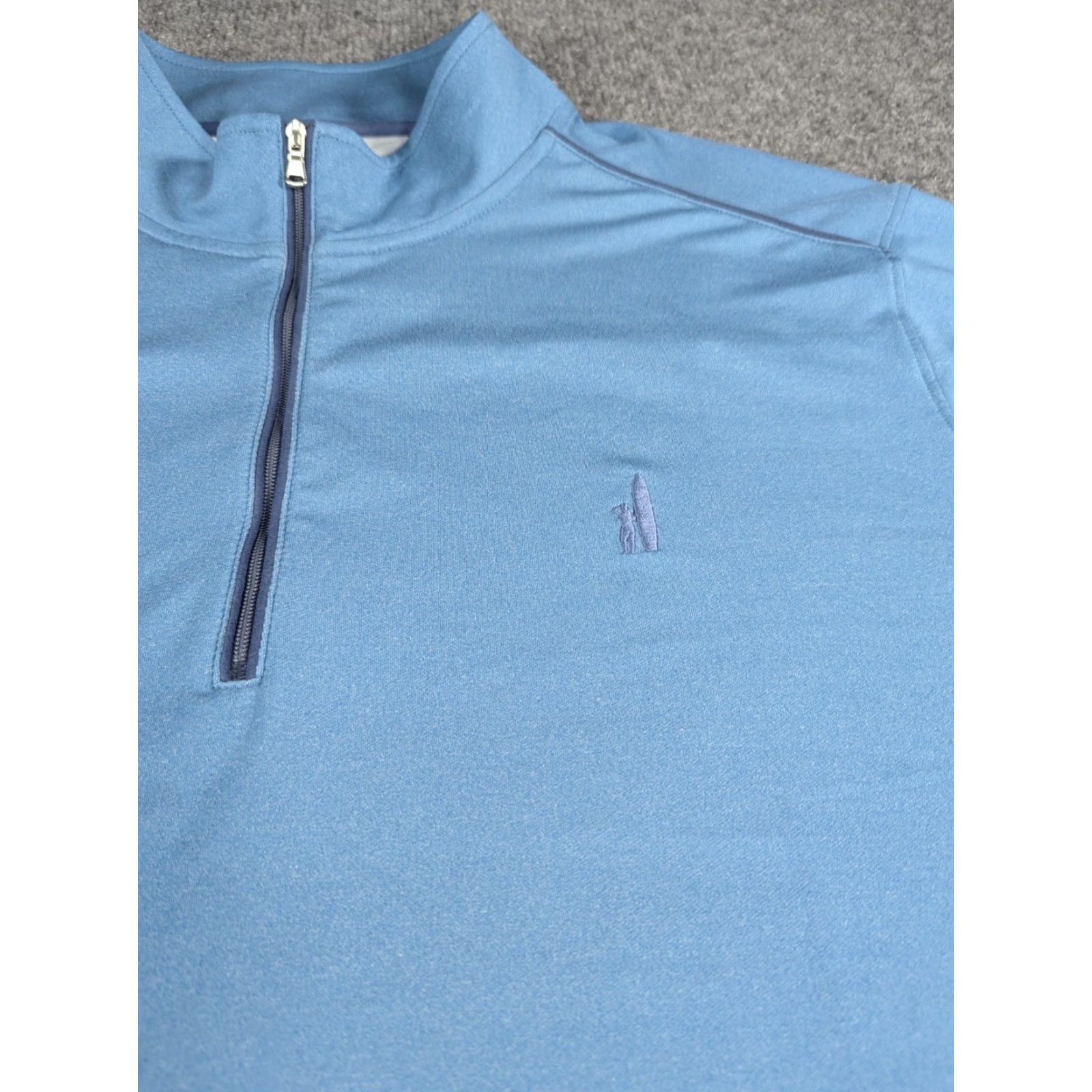 johnnie-O Johnnie-O Lammie 1/4 Zip Prep-Formance Pullover Top Men's XL Blue Logo Stretch Size US XL / EU 56 / 4 - 2 Thumbnail