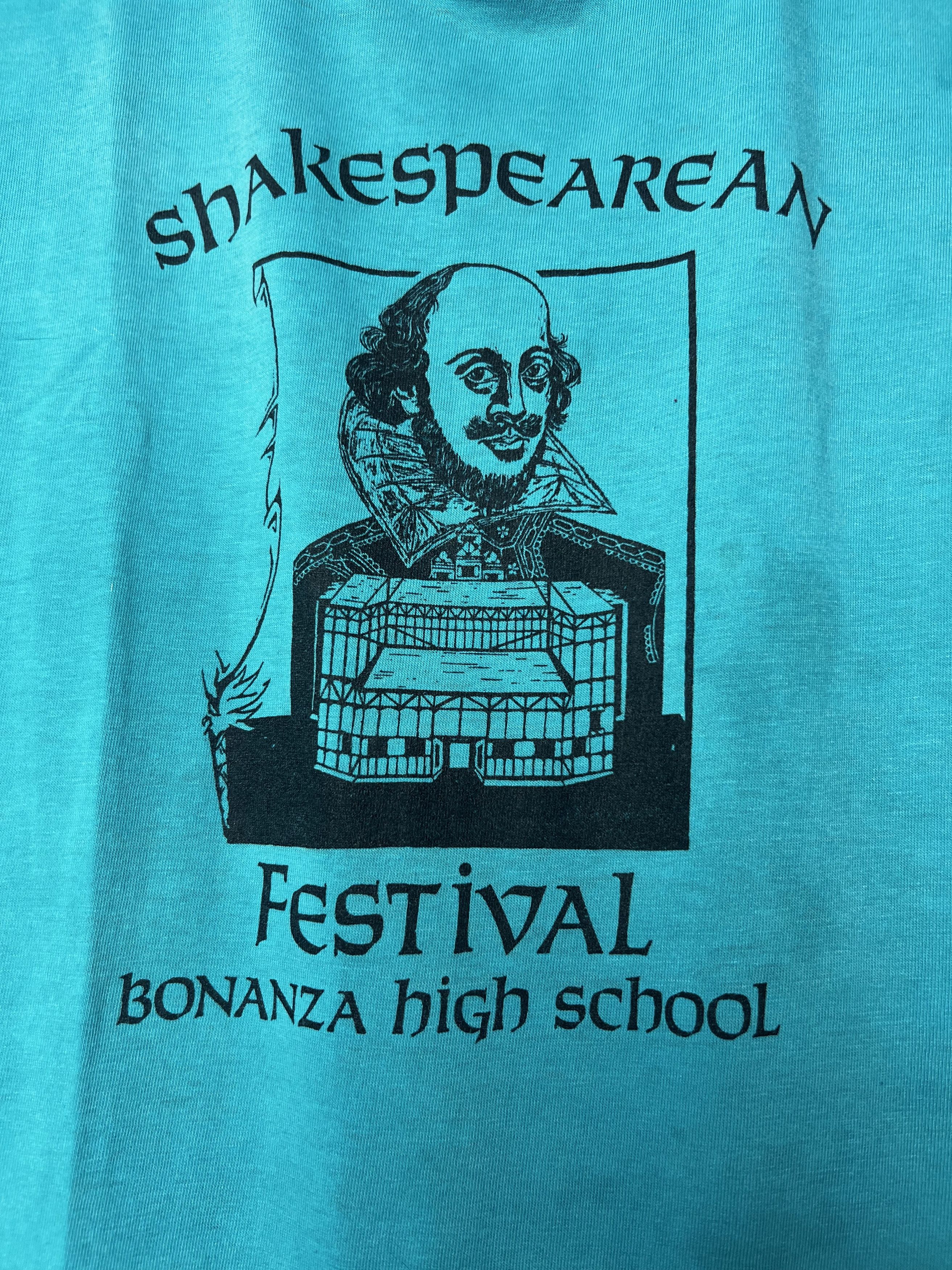 Vintage Vintage Shakespearean Festival Bonanza High School T-shirt Size US L / EU 52-54 / 3 - 3 Thumbnail