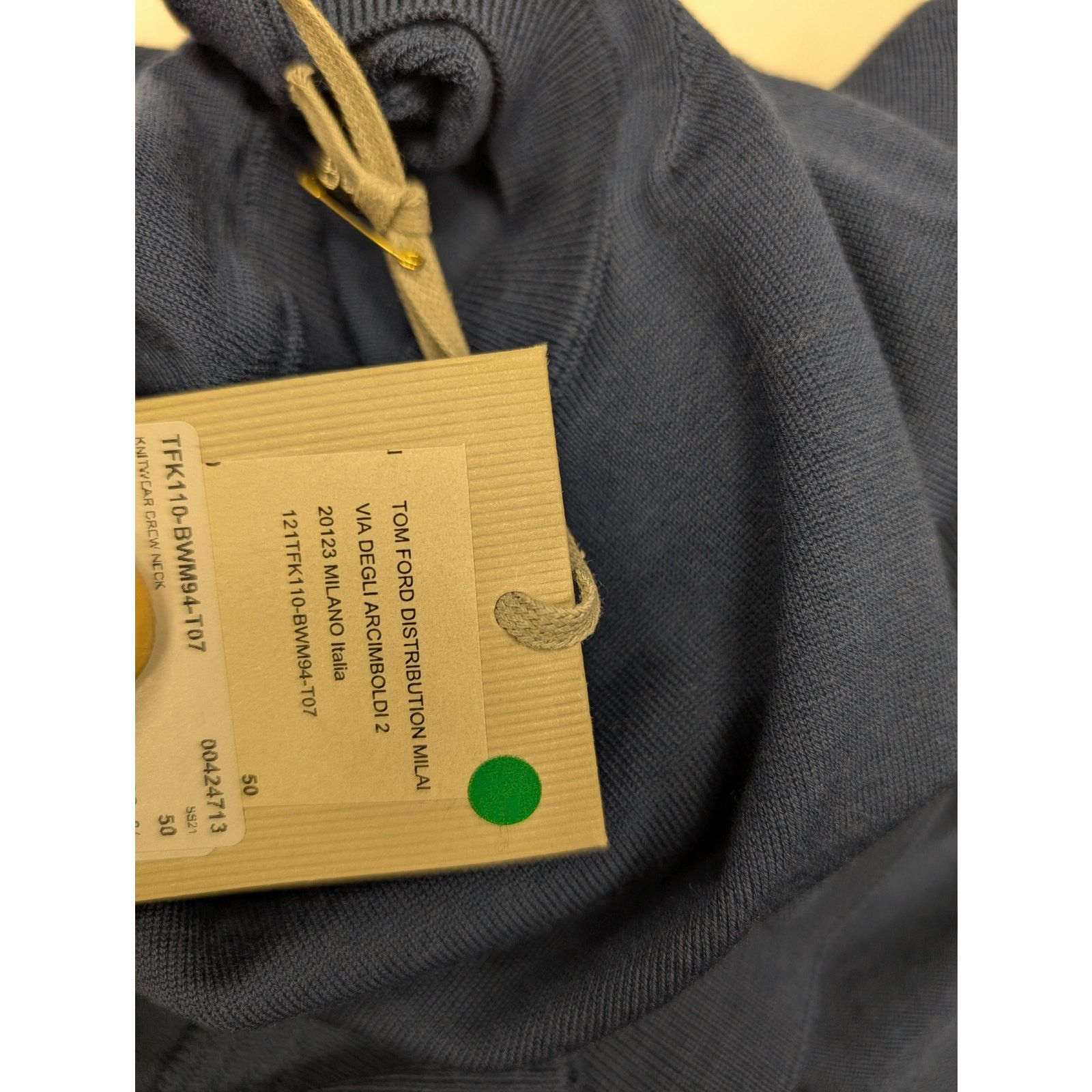 Tom Ford o1rshd1 Sweatshirt in Blue Size US M / EU 48-50 / 2 - 16 Thumbnail