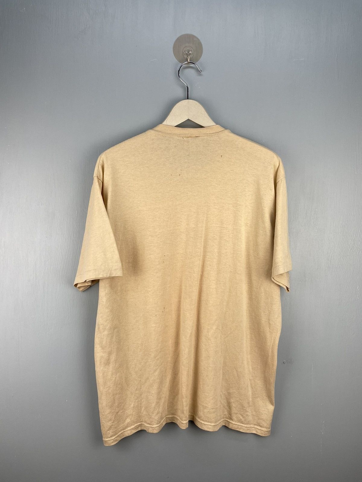 Vintage Vintage 80s Moto Guzzi motorcycle brand t shirt Size US XL / EU 56 / 4 - 2 Thumbnail